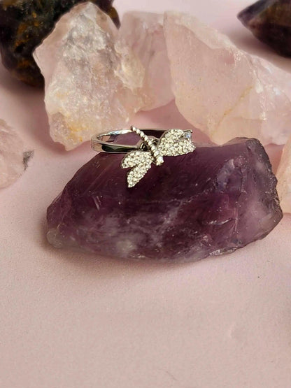 Mindful Rings - Dragonfly Stillness Fidget Spinner Ring - Mindful Rings