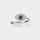 The Clarity Collection Mindful Rings - Evil Eye Fidget Spinner Ring