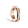 The Essence Collection Mindful Rings - Rose Gold  Sterling Silver Fidget Rotating Spinner Ring