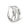 The Mind-Body Collection - Silver Fidget Spinner Ring