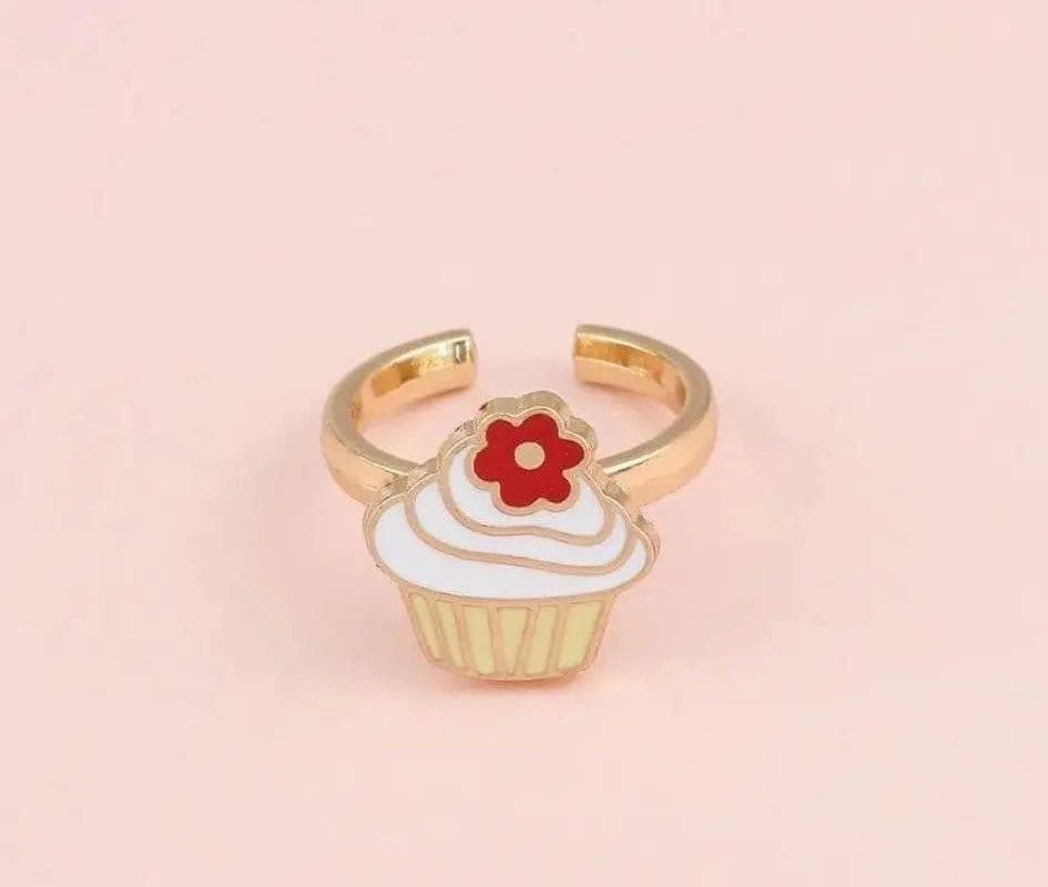 Mindful Rings Anxiety Ring The Scarlett - Cupcake Kids Fidget Spinner Ring