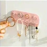 Mindful Rings Anxiety Ring Wall Mount Ring Jewellery Holder Organiser White or Pink Storage