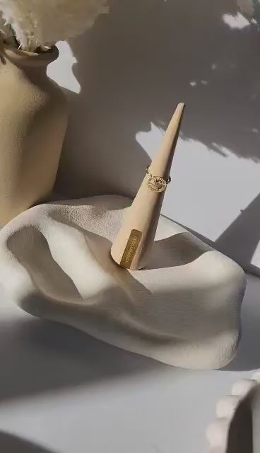 Oceanic Treasures Collection - Gold Plated  Fidget Anxiety Ring