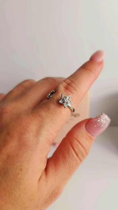 The Starlight Collection Mindful Rings - Fidget Spinner Ring - Mindful Rings